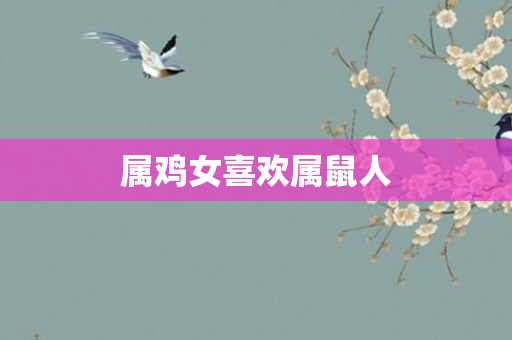 属鸡女喜欢属鼠人