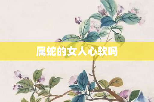 属蛇的女人心软吗