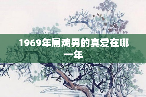 1969年属鸡男的真爱在哪一年