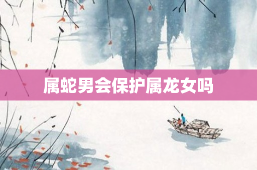 属蛇男会保护属龙女吗