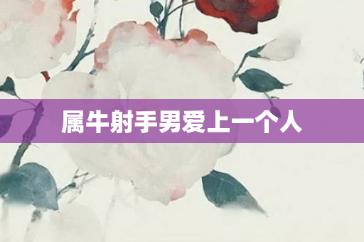 属牛射手男爱上一个人