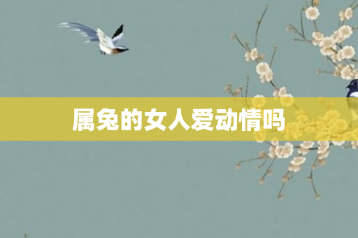 属兔的女人爱动情吗