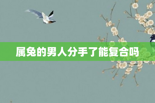 属兔的男人分手了能复合吗