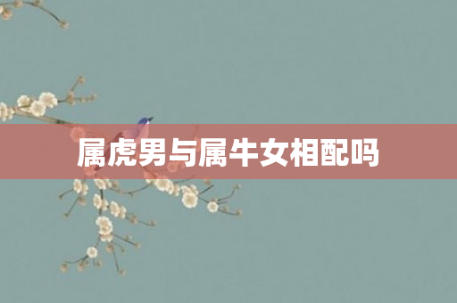 属虎男与属牛女相配吗