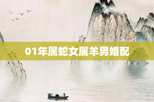 01年属蛇女属羊男婚配