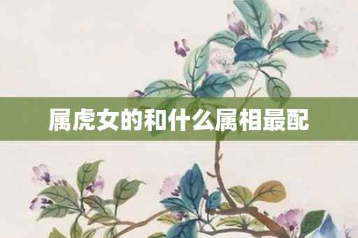 属虎女的和什么属相最配