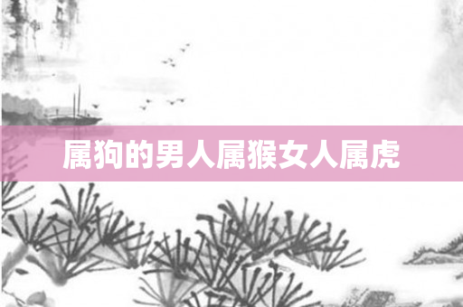 属狗的男人属猴女人属虎