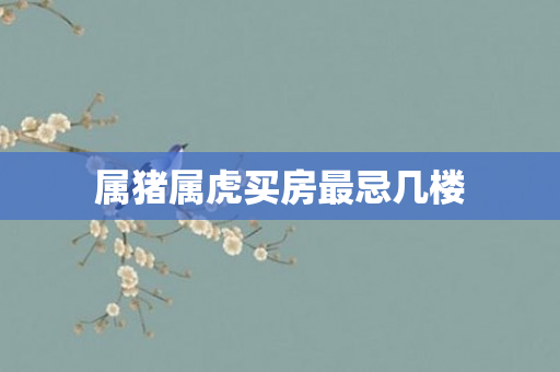 属猪属虎买房最忌几楼