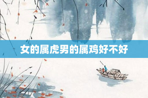 女的属虎男的属鸡好不好