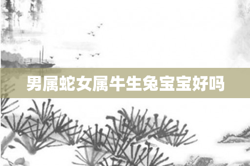 男属蛇女属牛生兔宝宝好吗