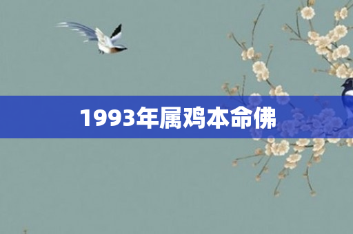 1993年属鸡本命佛