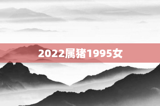 2022属猪1995女