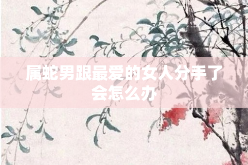属蛇男跟更爱的女人分手了会怎么办