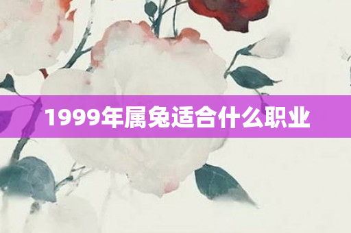 1999年属兔适合什么职业