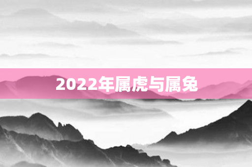 2022年属虎与属兔