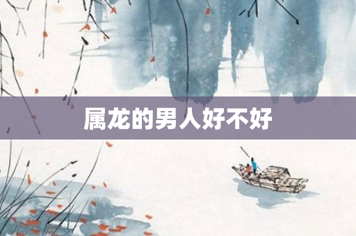 属龙的男人好不好