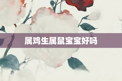 属鸡生属鼠宝宝好吗