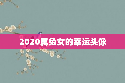 2020属兔女的幸运头像
