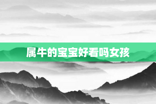 属牛的宝宝好看吗女孩