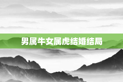 男属牛女属虎结婚结局