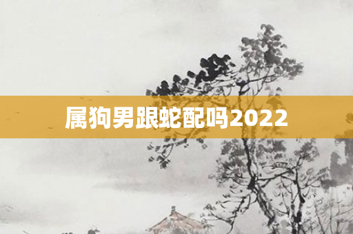 属狗男跟蛇配吗2022