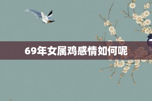 69年女属鸡感情如何呢