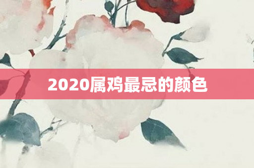 2020属鸡最忌的颜色