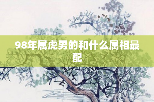 98年属虎男的和什么属相最配