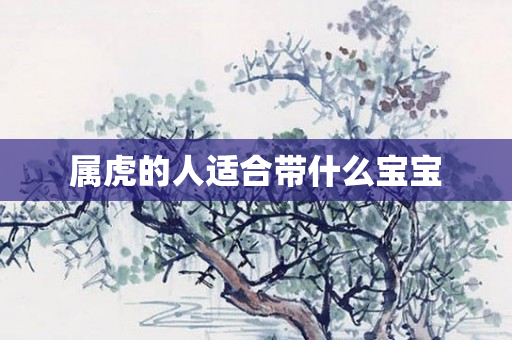 属虎的人适合带什么宝宝