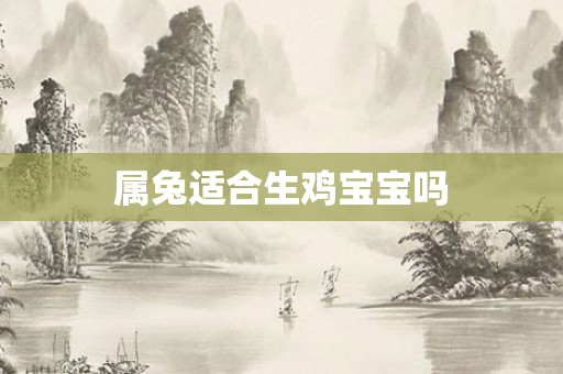 属兔适合生鸡宝宝吗