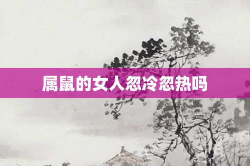 属鼠的女人忽冷忽热吗