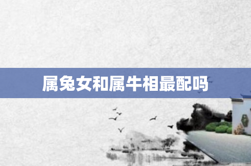属兔女和属牛相最配吗