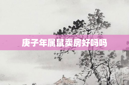 庚子年属鼠卖房好吗吗