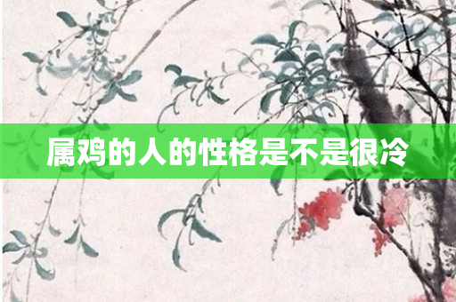 属鸡的人的性格是不是很冷