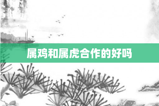 属鸡和属虎合作的好吗