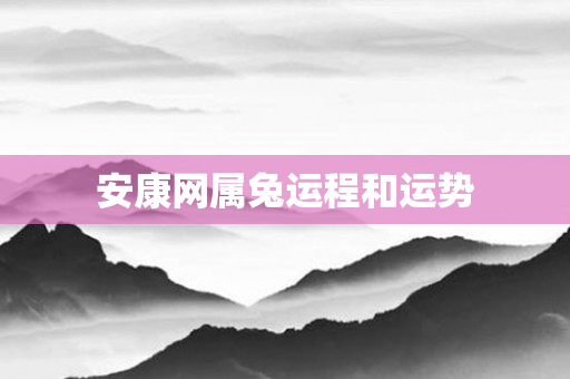 安康网属兔运程和运势