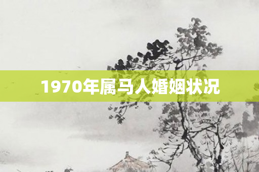 1970年属马人婚姻状况