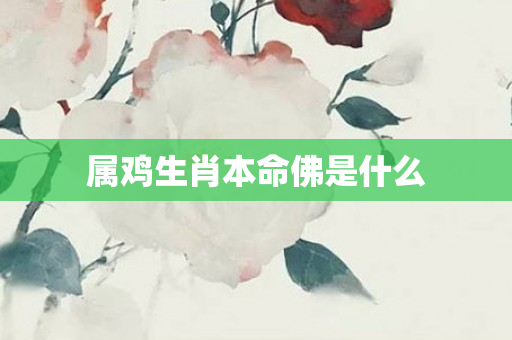 属鸡生肖本命佛是什么