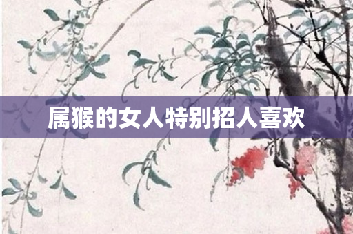 属猴的女人特别招人喜欢