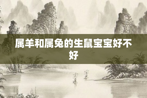 属羊和属兔的生鼠宝宝好不好