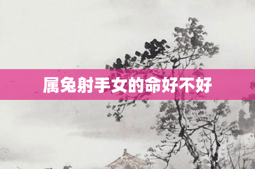 属兔射手女的命好不好