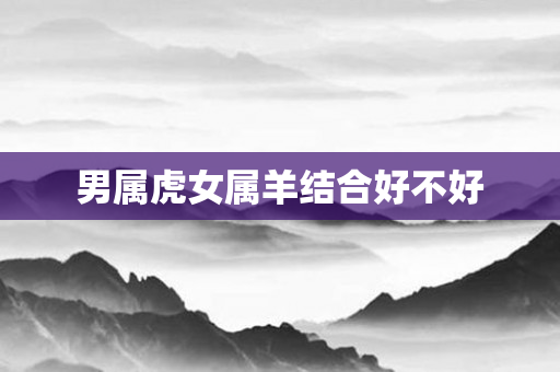 男属虎女属羊结合好不好