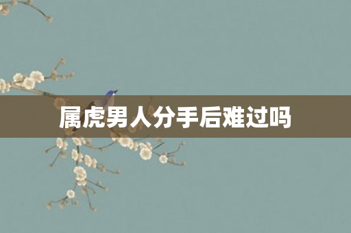 属虎男人分手后难过吗