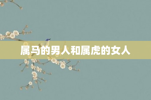 属马的男人和属虎的女人