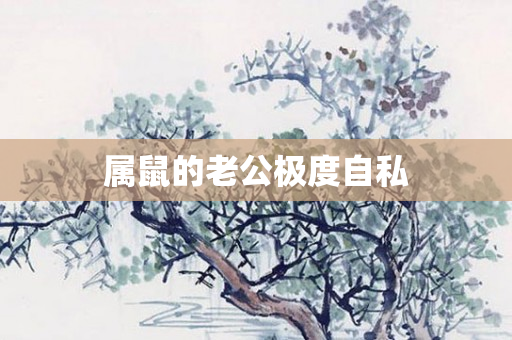 属鼠的老公极度自私