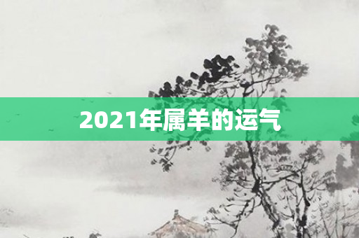 2021年属羊的运气