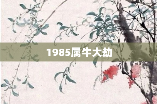 1985属牛大劫