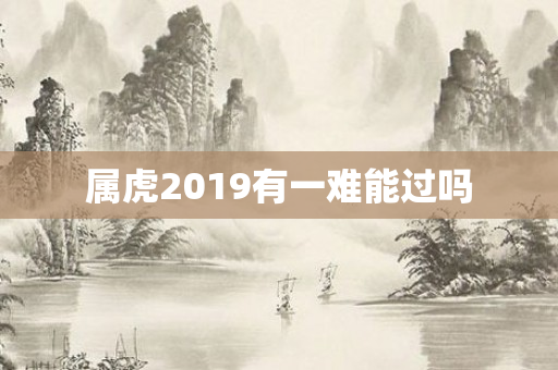 属虎2019有一难能过吗