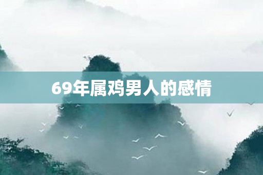 69年属鸡男人的感情