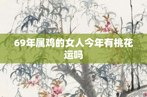 69年属鸡的女人今年有桃花运吗